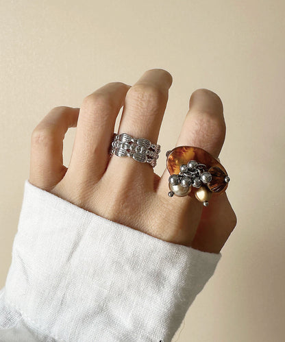 Kvinder Ring med Kvastperler Moderne Design 1
