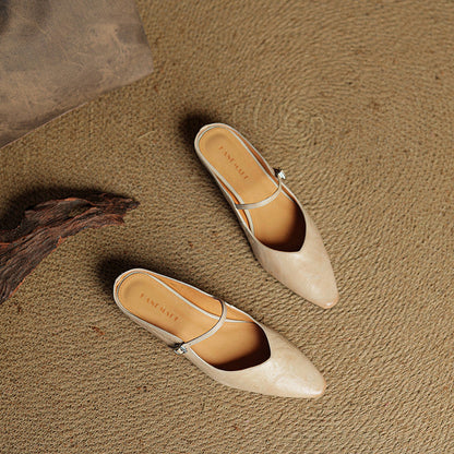 Kvinder Slip-On Mules Stilfuld 4