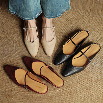 Kvinder Slip-On Mules Stilfuld 6