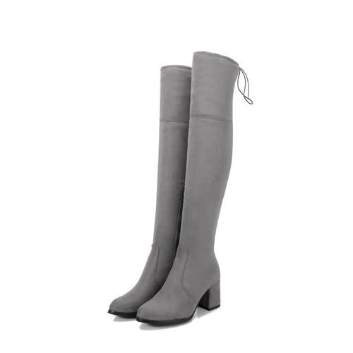 Kvinder Støvler Over-the-Knee Moderne Design til Dame 0