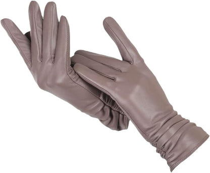 Kvindernes Klassiske Læderhandsker 9
