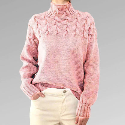 Kvindernes Rullekrave Sweater med Stilfuldt Design 3