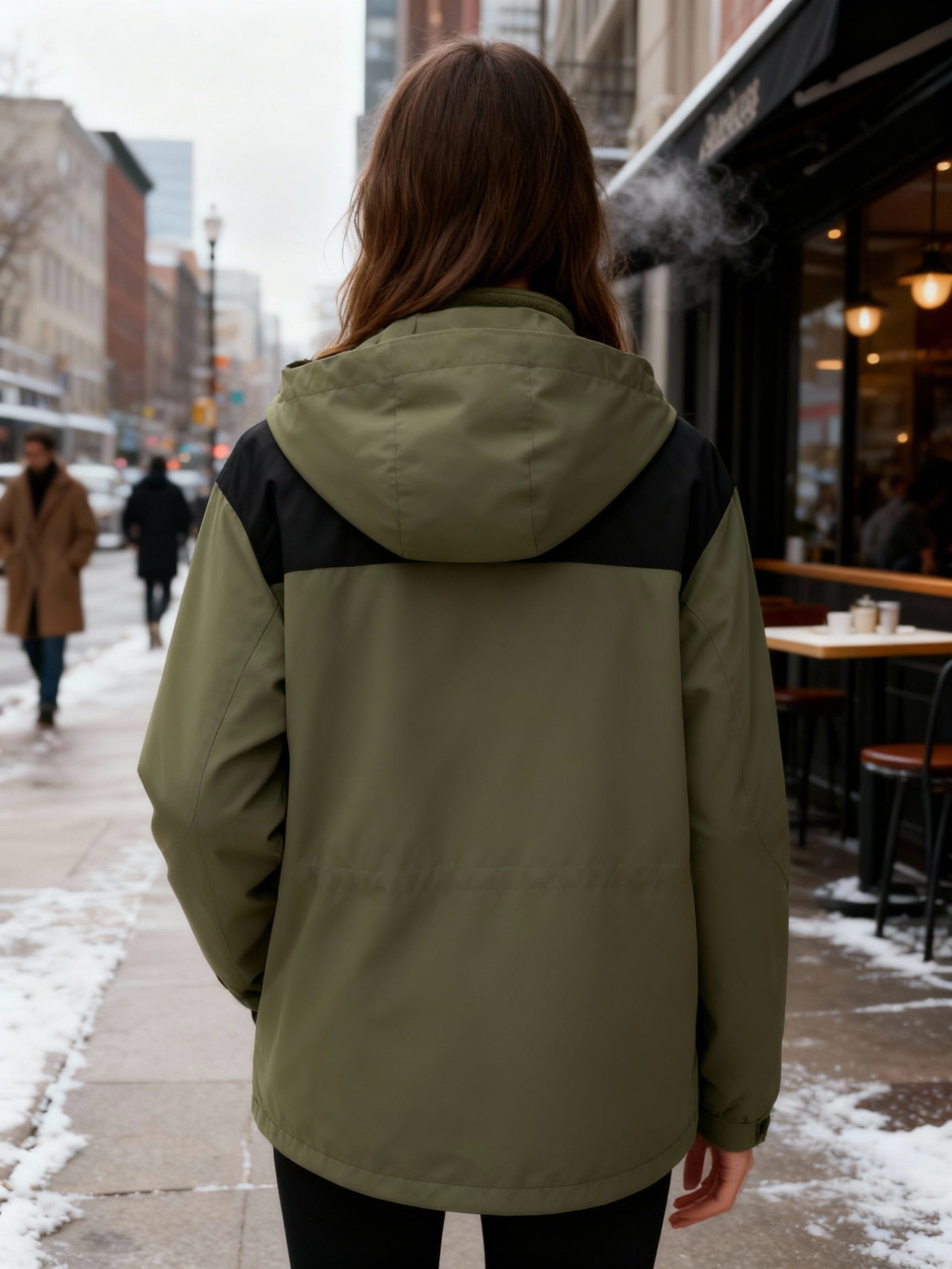 Kvinders 3-i-1 Vinterjakke Fleece 2