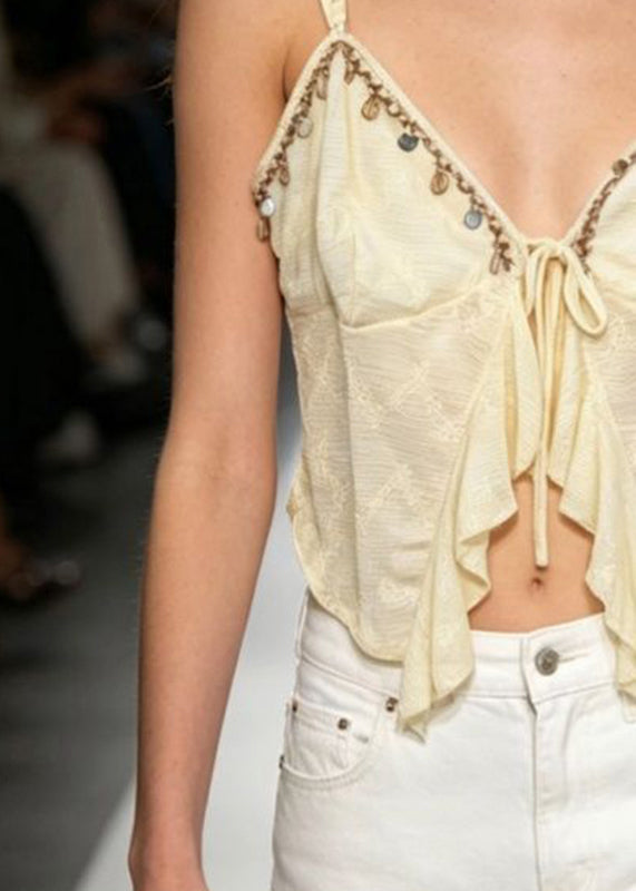 Kvinders Ærmeløs Vest Asymmetrisk Patchwork Design 2
