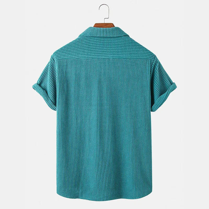 Kvinders Afslappet T-shirt med Waffle Design 2