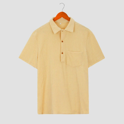 Kvinders Afslappet T-shirt med Waffle Design 5