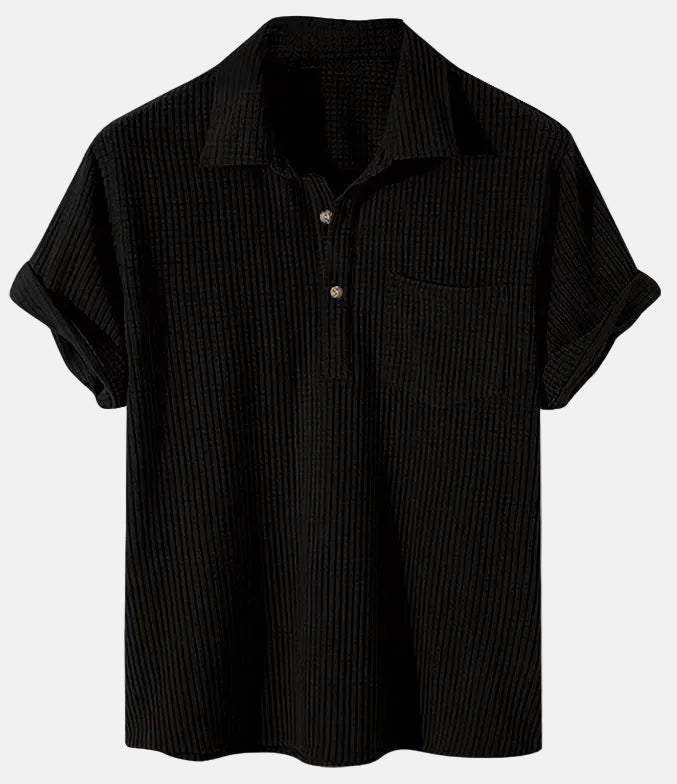 Kvinders Afslappet T-shirt med Waffle Design 6