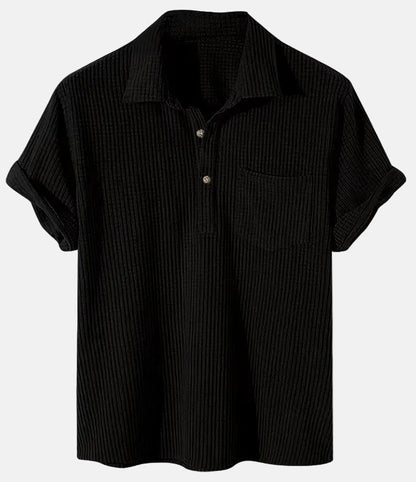 Kvinders Afslappet T-shirt med Waffle Design 6