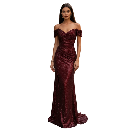 Kvinders Aftenkjole Off Shoulder 0