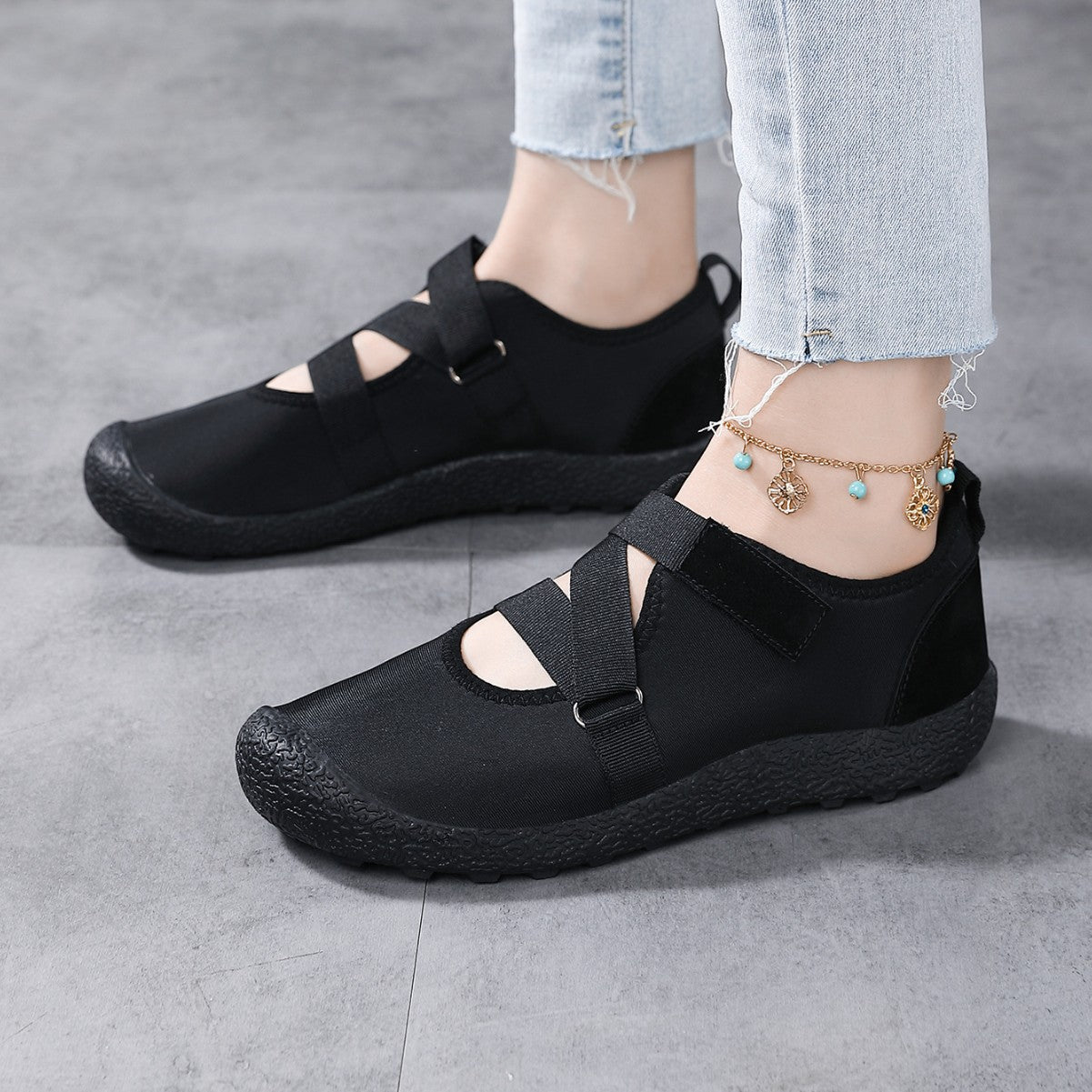 Kvinders Aqua Sko Justerbar Velcro 2