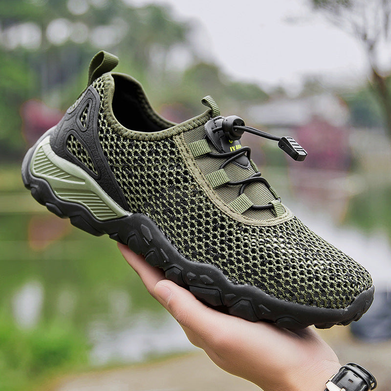 Kvinders Aqua Sneakers Letvægts Design 1