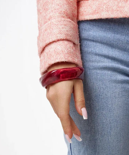 Kvinders Armring Asymmetrisk Firkantet Design 1