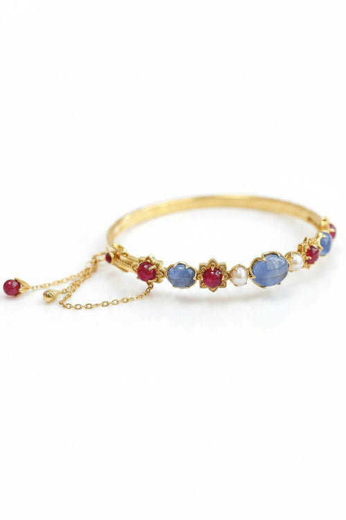 Kvinders Armring med Perle og Krystal Detaljer 4