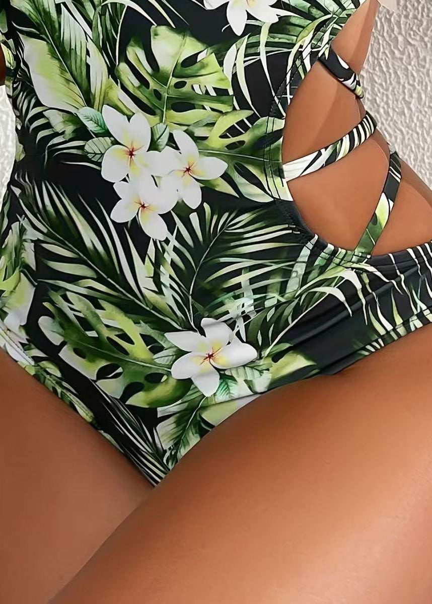 Kvinders Badetøjsbody Rygløs Design 4