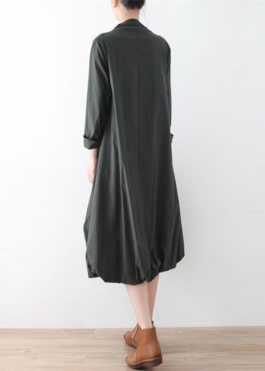 Kvinders Baggy Kaftan Kjole Efterårsstil 3
