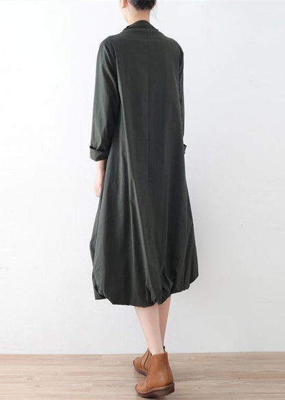 Kvinders Baggy Kaftan Kjole Efterårsstil 3
