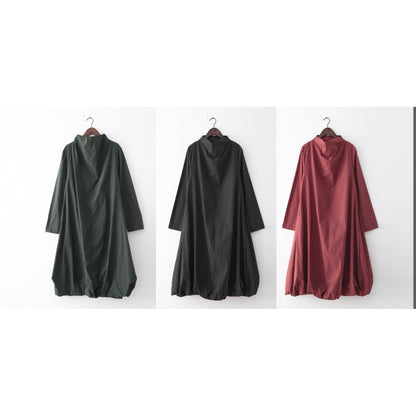 Kvinders Baggy Kaftan Kjole Efterårsstil 4
