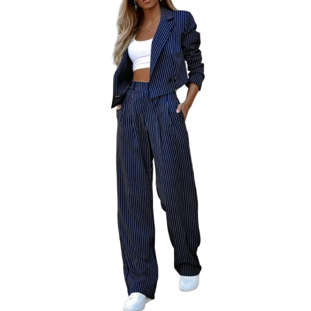 Kvinders Blazer Anzug Komfortabel Design 0