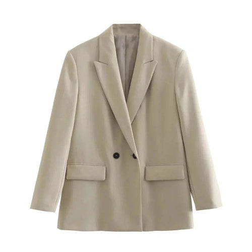 Kvinders Blazer Dobbeltradet 0