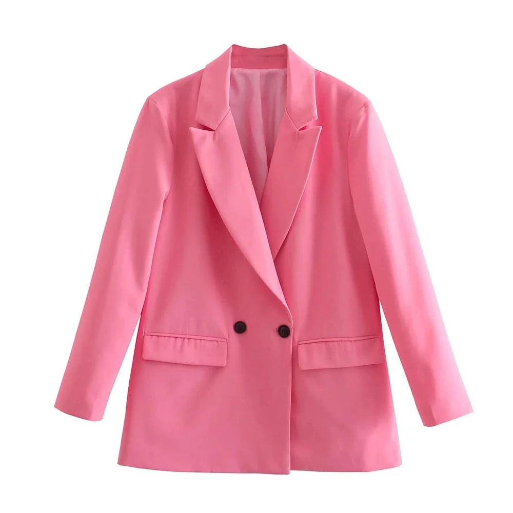 Kvinders Blazer Dobbeltradet 1