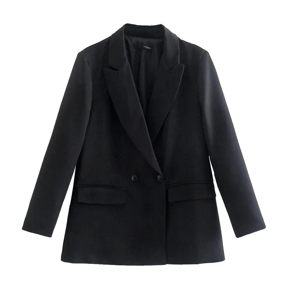 Kvinders Blazer Dobbeltradet 2