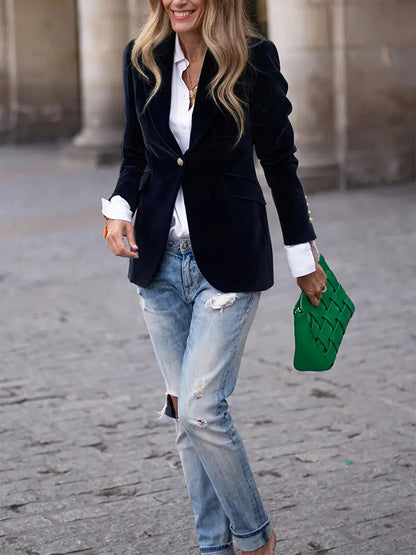 Kvinders Blazer Tidløs Chic 4