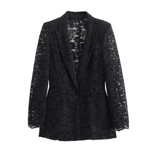 Kvinders Blazer og Nederdel Sæt i Blonde 0