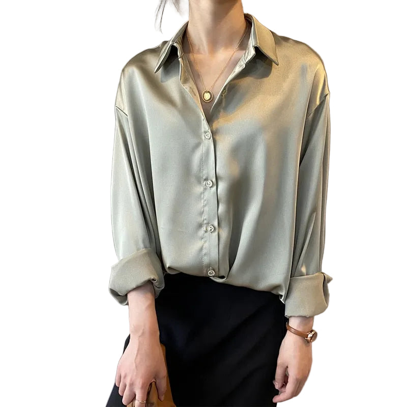 Kvinders Bluse Casual Løs Fit 0