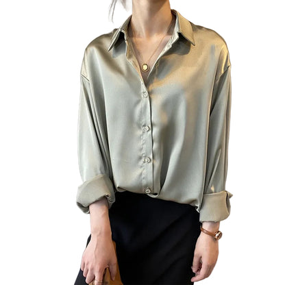 Kvinders Bluse Casual Løs Fit 0