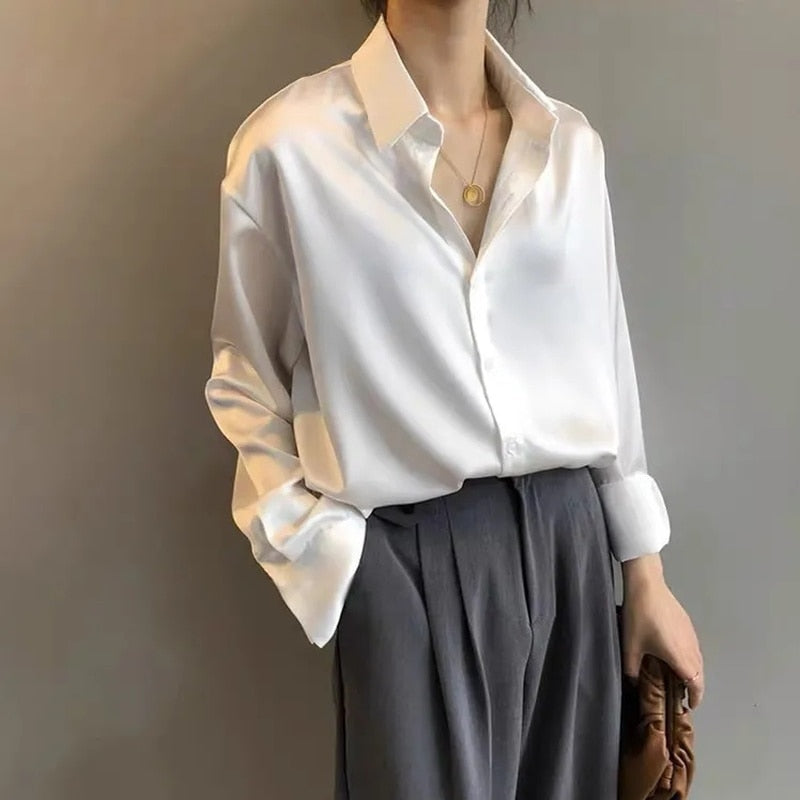 Kvinders Bluse Casual Løs Fit 1