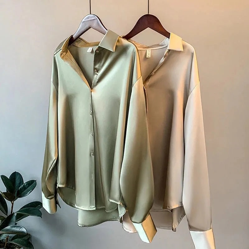 Kvinders Bluse Casual Løs Fit 3