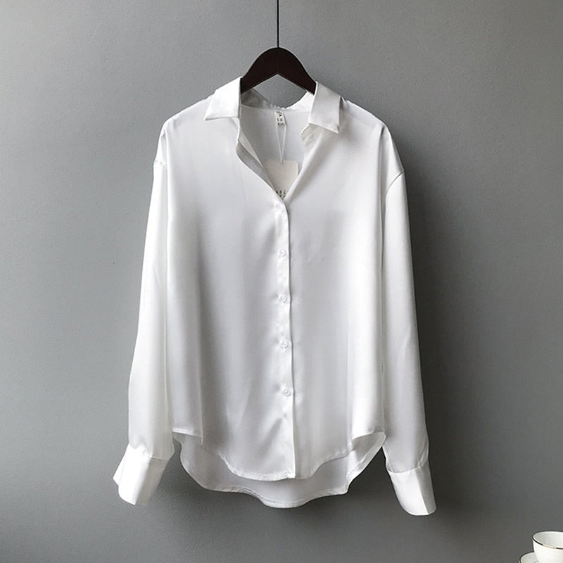Kvinders Bluse Casual Løs Fit 4
