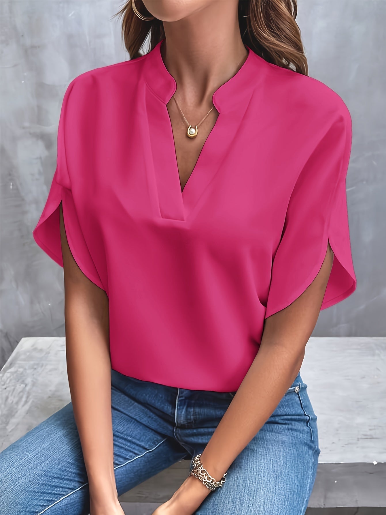 Kvinders Bluse i Let Design 7