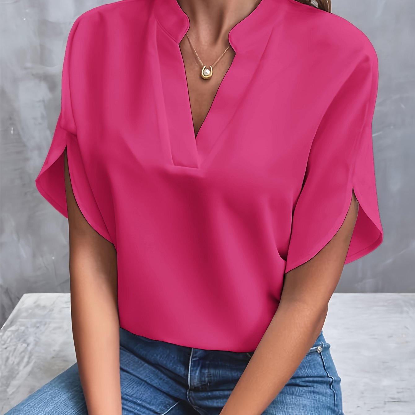 Kvinders Bluse i Let Design 9