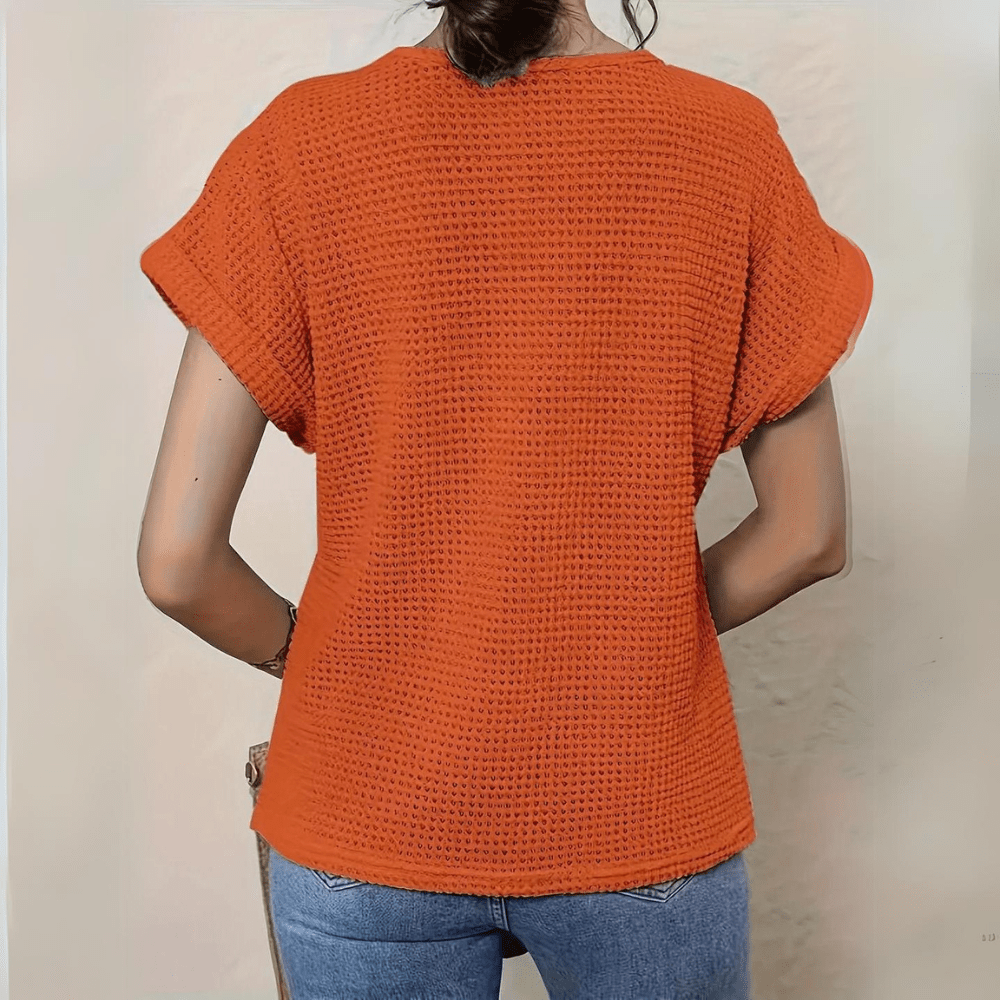 Kvinders Bluse med Blonde Detaljer 6