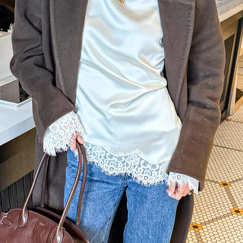Kvinders Bluse med Flare Ærmer 2