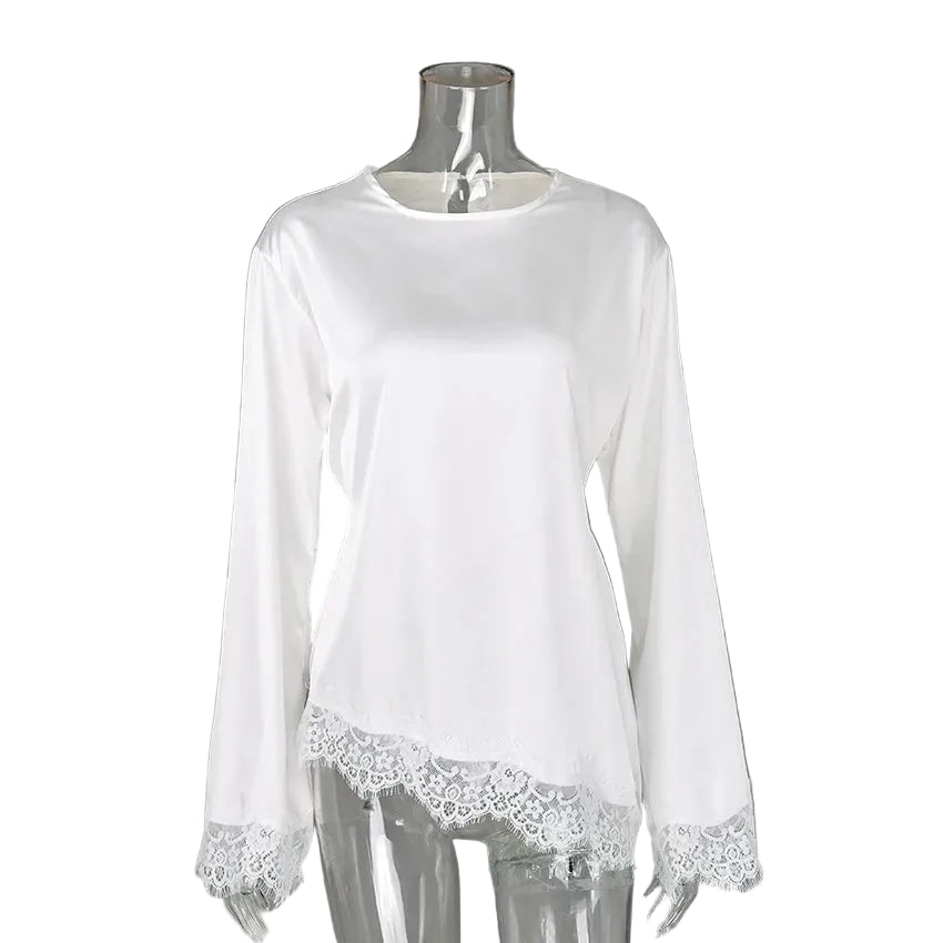 Kvinders Bluse med Flare Ærmer 3