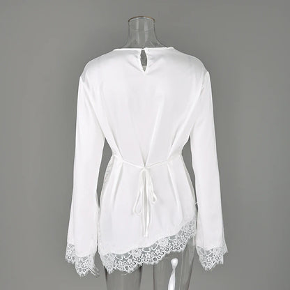 Kvinders Bluse med Flare Ærmer 4