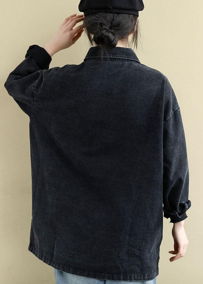 Kvinders Bluse med Patchwork-tryk 3