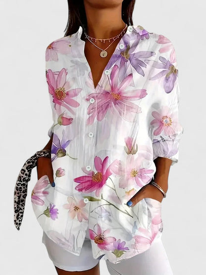 Kvinders Bluse med Unikt Print Casual 5