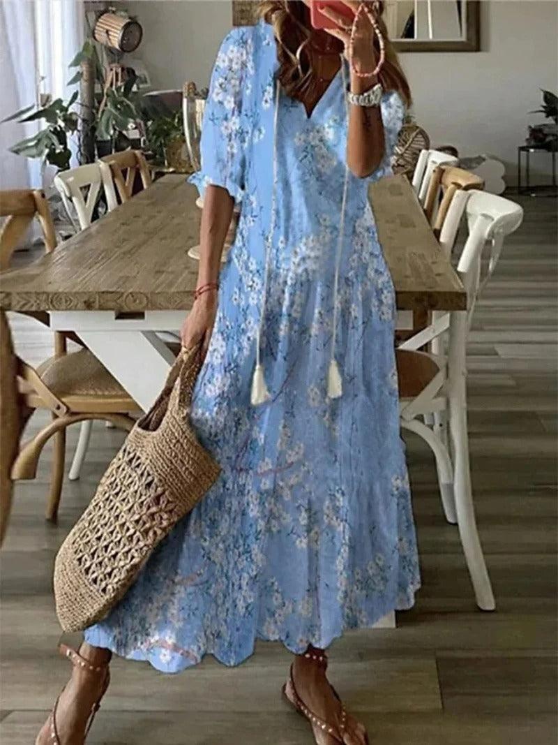 Kvinders Boheme Maxi Kjole 2