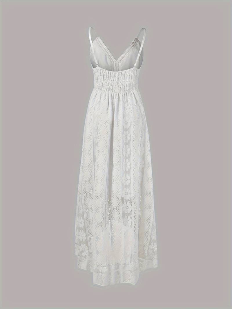 Kvinders Boho Maxi Kjole med Spaghettistropper 4