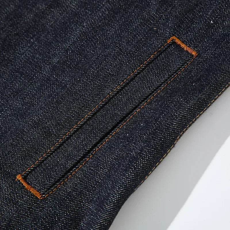 Kvinders Boxy Denimjakke Trendy 4