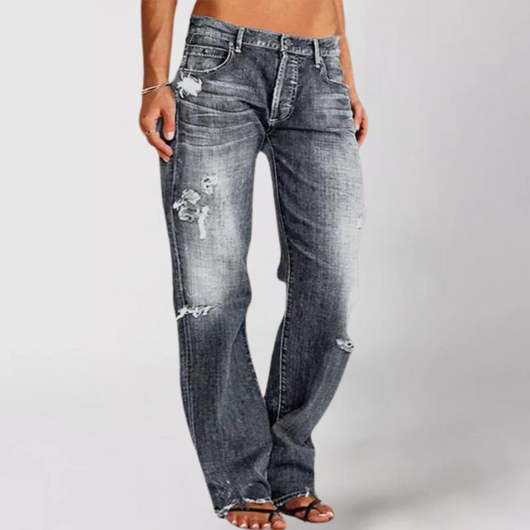 Kvinders Bred Pasform Denimjeans 3