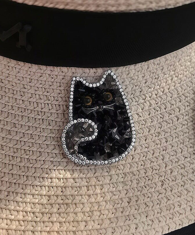 Kvinders Broche Katteformet Design 0