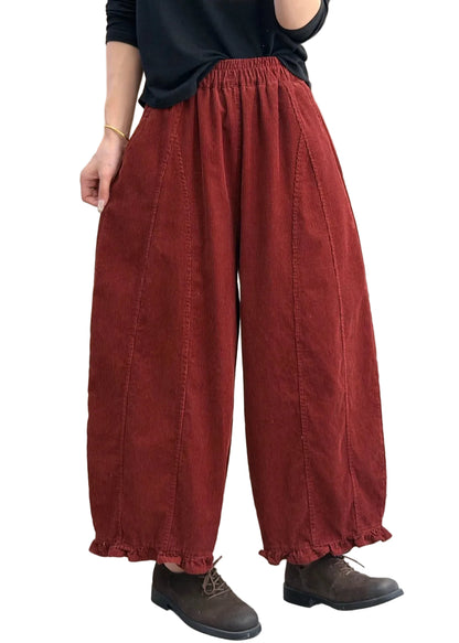 Kvinders Bukser Patchwork Design Plus Size 0