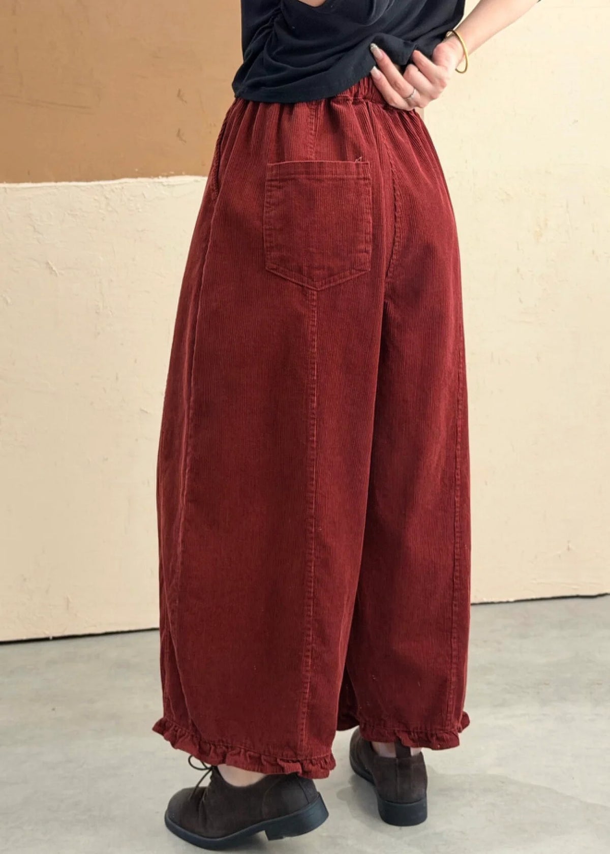 Kvinders Bukser Patchwork Design Plus Size 2
