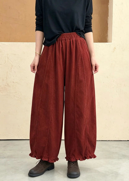 Kvinders Bukser Patchwork Design Plus Size 3