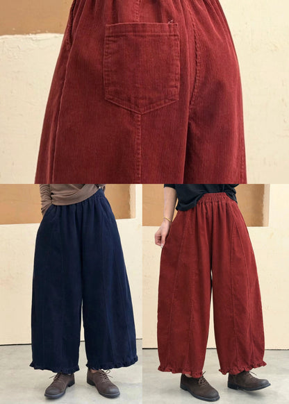 Kvinders Bukser Patchwork Design Plus Size 4