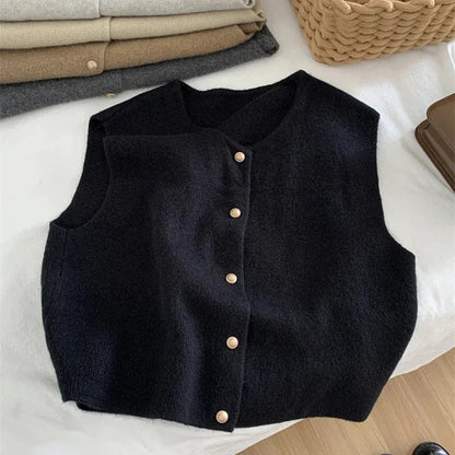 Kvinders Button-Up Casual Vest 2